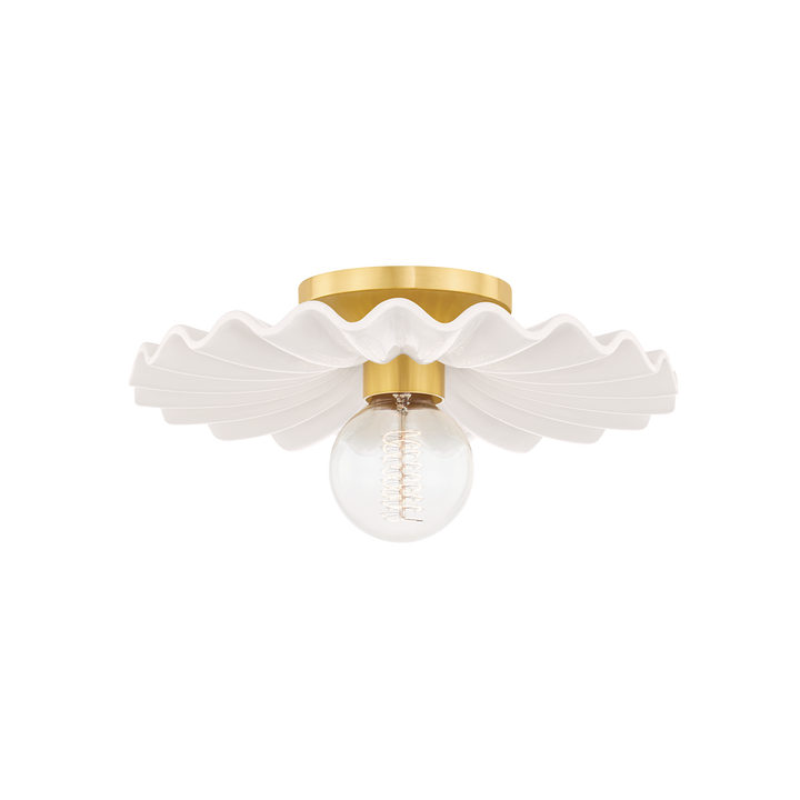 ##Antique Hardware## Tinsley Flush Mount