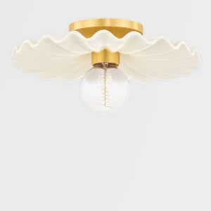 ##Antique Hardware## Tinsley Flush Mount