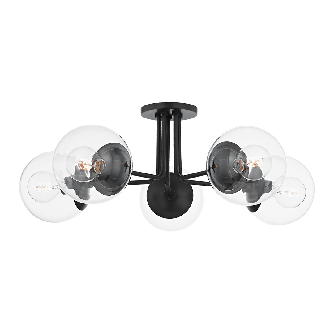 ##Antique Hardware## Meadow Semi Flush