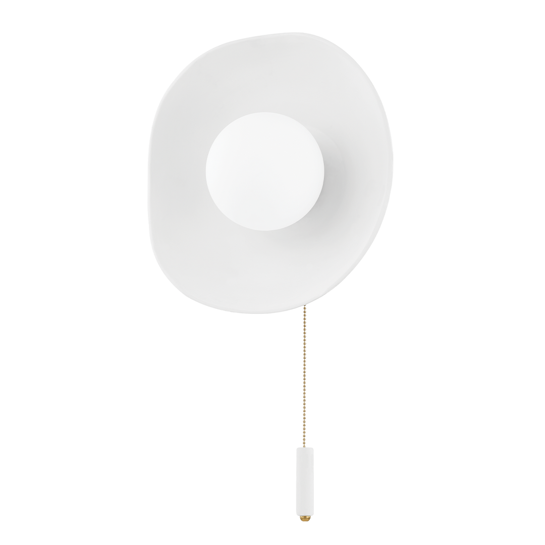 ##Antique Hardware## Bacia Wall Sconce