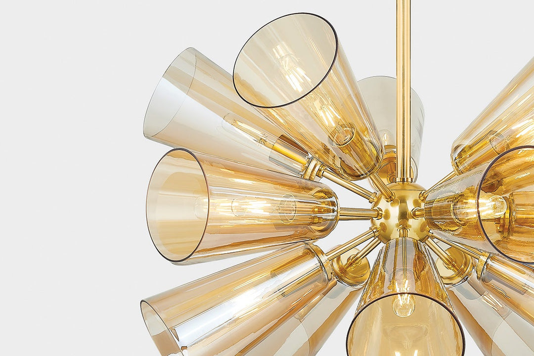 ##Antique Hardware## HARTWOOD CHANDELIER