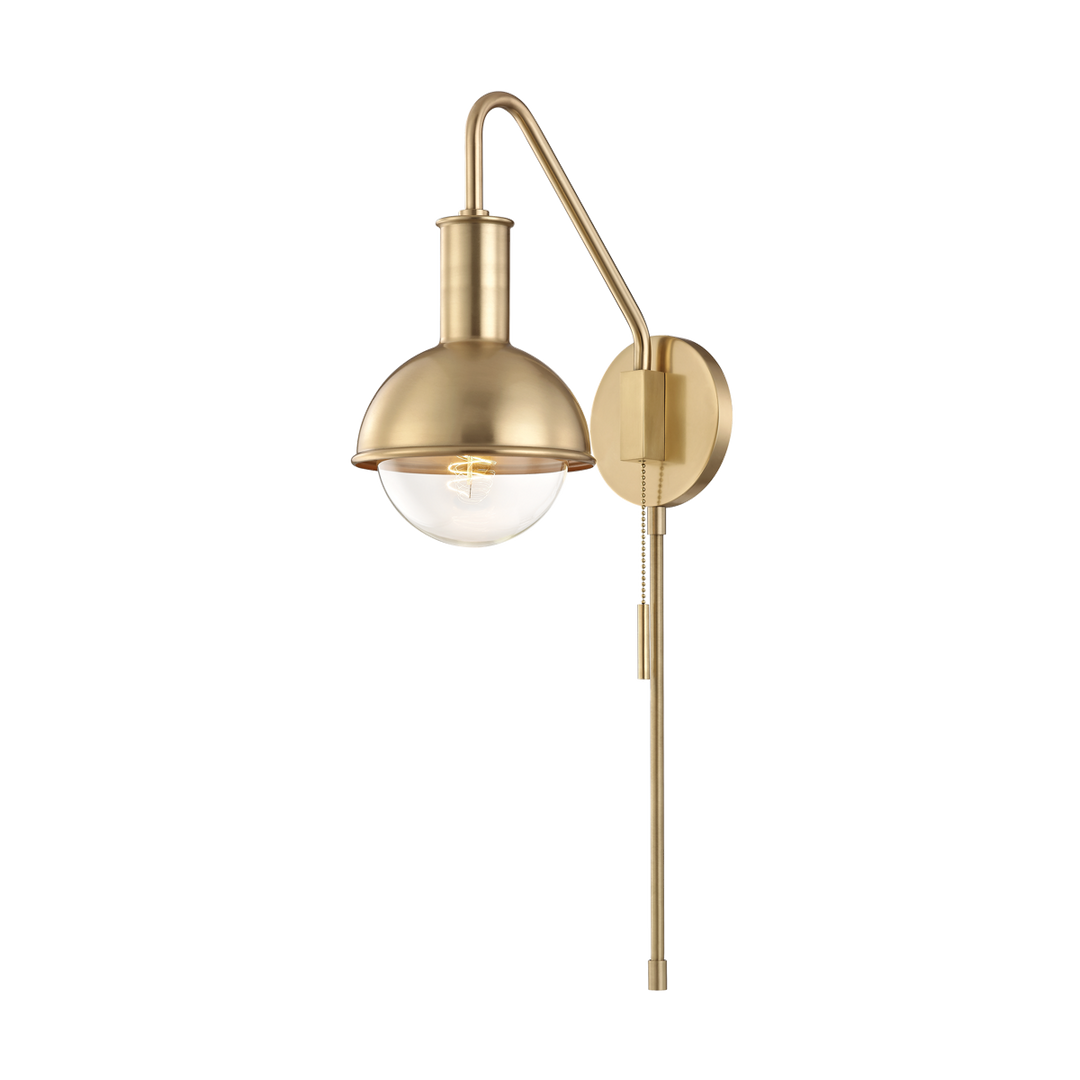 ##Antique Hardware## Riley Plug-In Sconce