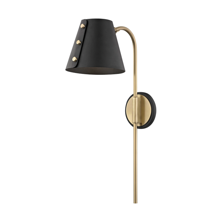 ##Antique Hardware## Meta Plug-In Sconce