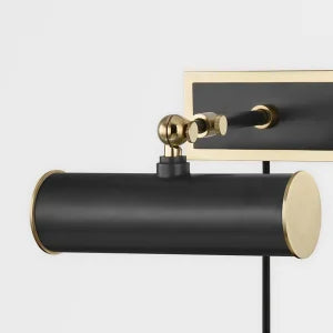 ##Antique Hardware## Holly Plug-In Picture Light