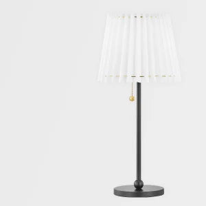 ##Antique Hardware## Demi Table Lamp