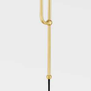 ##Antique Hardware## Caroline Plug-In Sconce