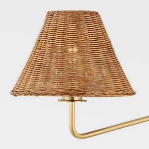 ##Antique Hardware## Issa Plug-In Sconce