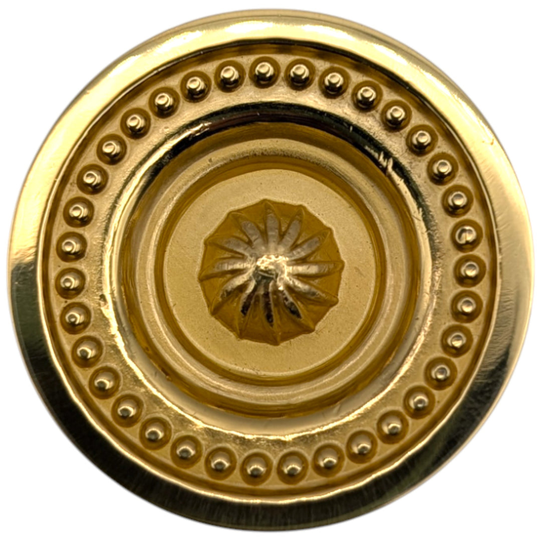 1 1/4 inch Beaded Imperial Cabinet Knob (Several Finishes Available)