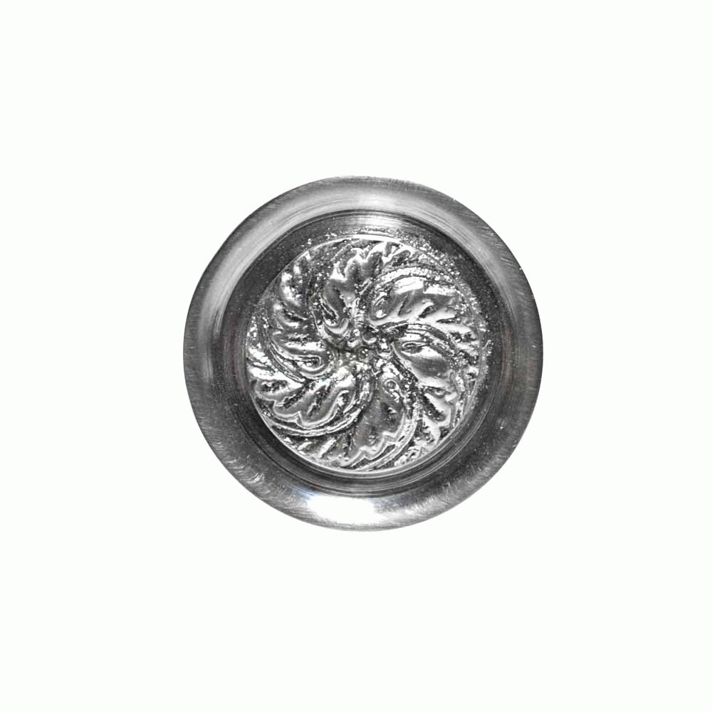 ##Antique Hardware## 1 1/4 Inch Solid Brass Round Victorian Cabinet & Furniture Knob