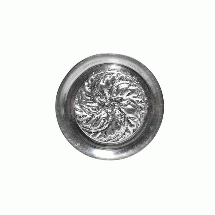 ##Antique Hardware## 1 1/4 Inch Solid Brass Round Victorian Cabinet & Furniture Knob