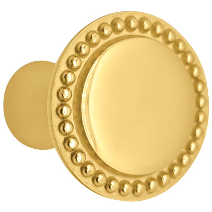 1 1/4 inch Beaded Signature Cabinet Knob (Several Finishes Available)
