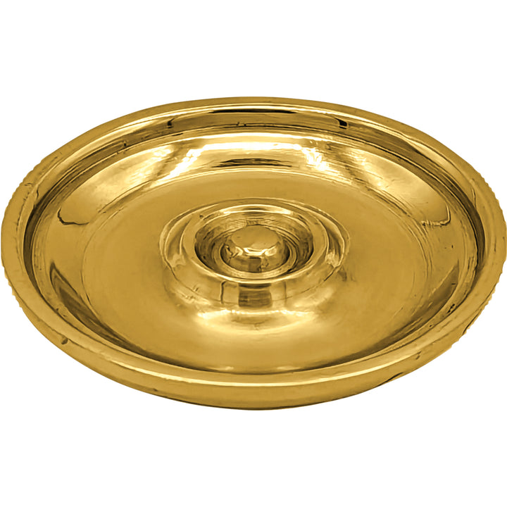 2 5/8 Inch Modern Brass Round Disc Cabinet & Furniture Knob (Several Finishes Available)