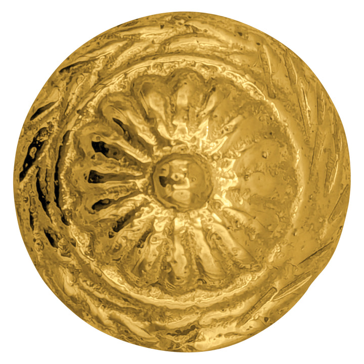 1 Inch Floral Cabinet Knob (Several Finishes Available)