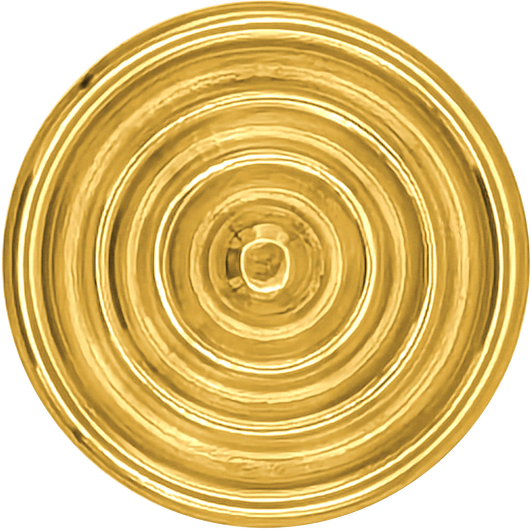1 1/2 Inch Concentric Circle Cabinet Knob (Several Finishes Available)