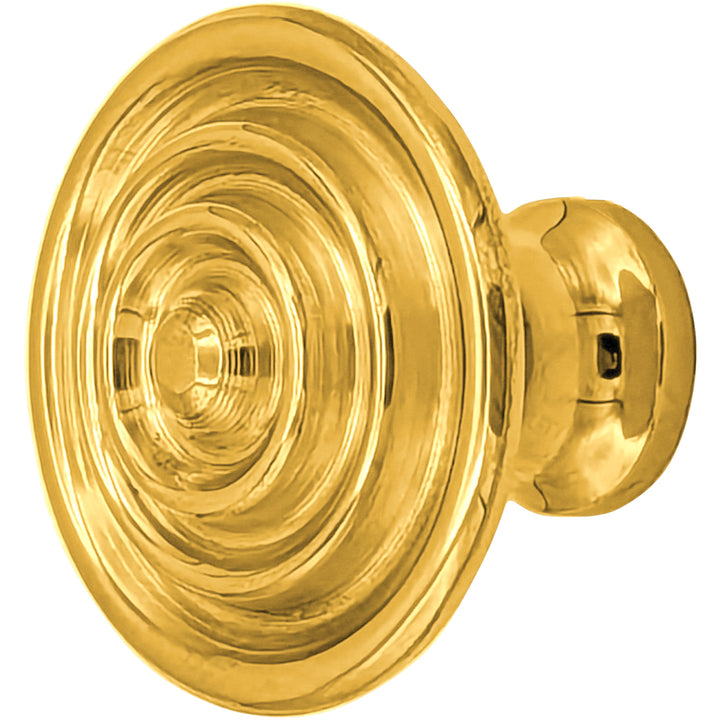 1 1/2 Inch Concentric Circle Cabinet Knob (Several Finishes Available)