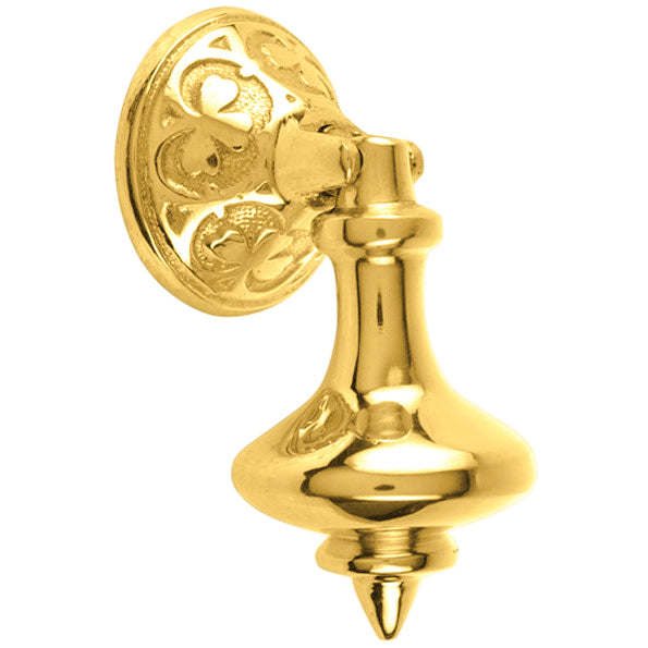 3 Inch Solid Brass Clover Drop Pull (Several Finishes Available)