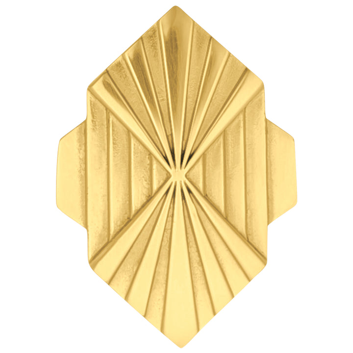 2 inch Moderne Deco Cabinet Knob (Several Finishes Available)