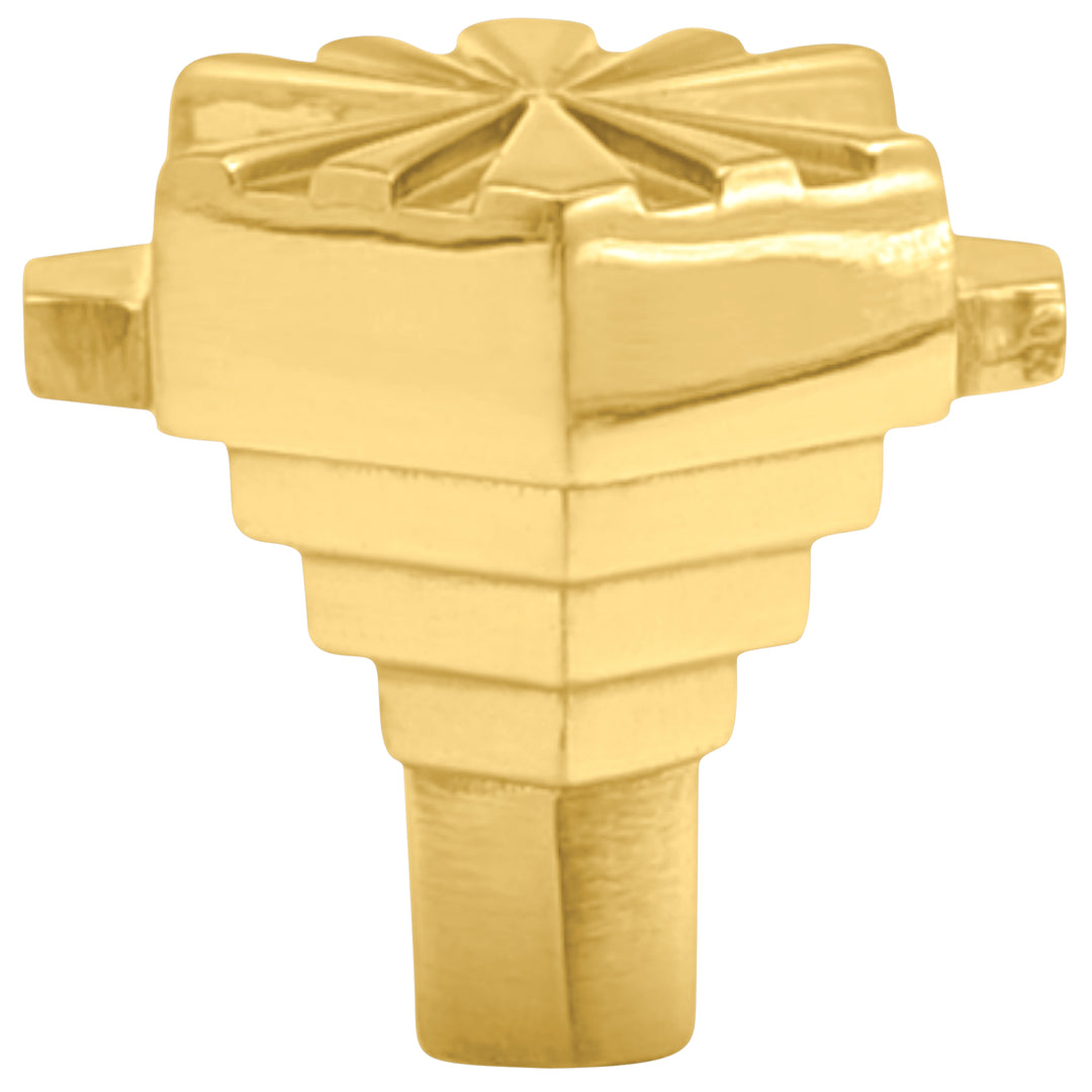 2 inch Moderne Deco Cabinet Knob (Several Finishes Available)