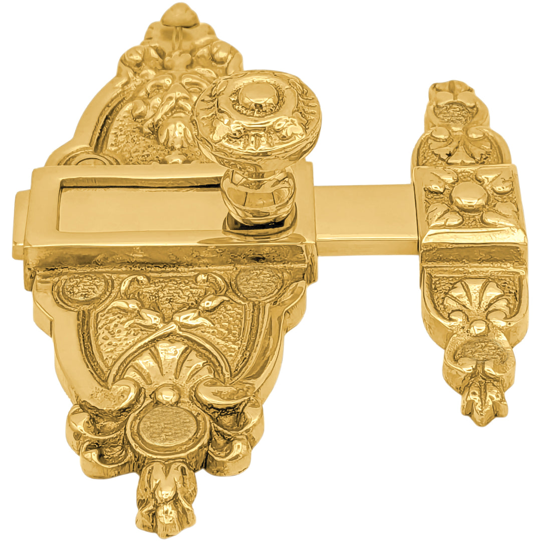 5 1/2 Gargoyle French Door or Cabinet Slide Bolt Latch (Several Finishes Available)