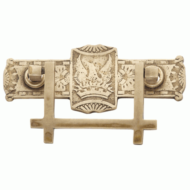 ##Antique Hardware## 3 3/4 Inch (2 1/2 Inch c-c) Eagle Cabinet Drop Pull