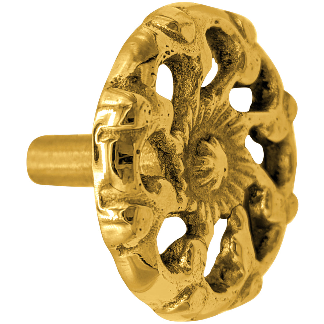 1 1/2 Inch Spigot Style Cabinet Knob (Several Finishes Available)