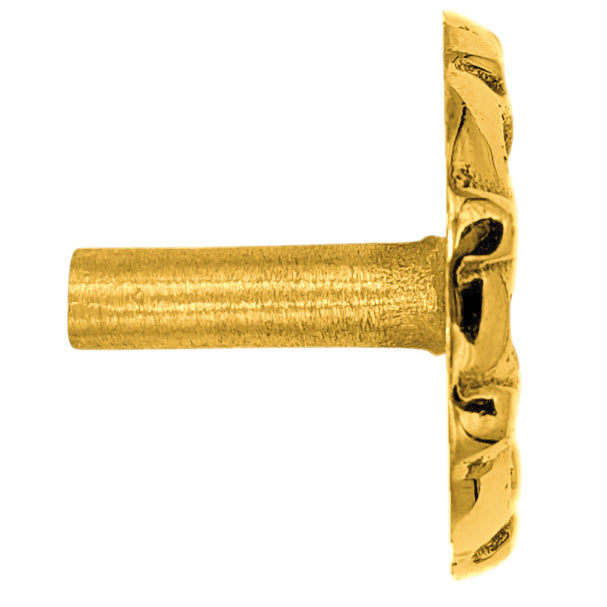 1 1/2 Inch Spigot Style Cabinet Knob (Several Finishes Available)