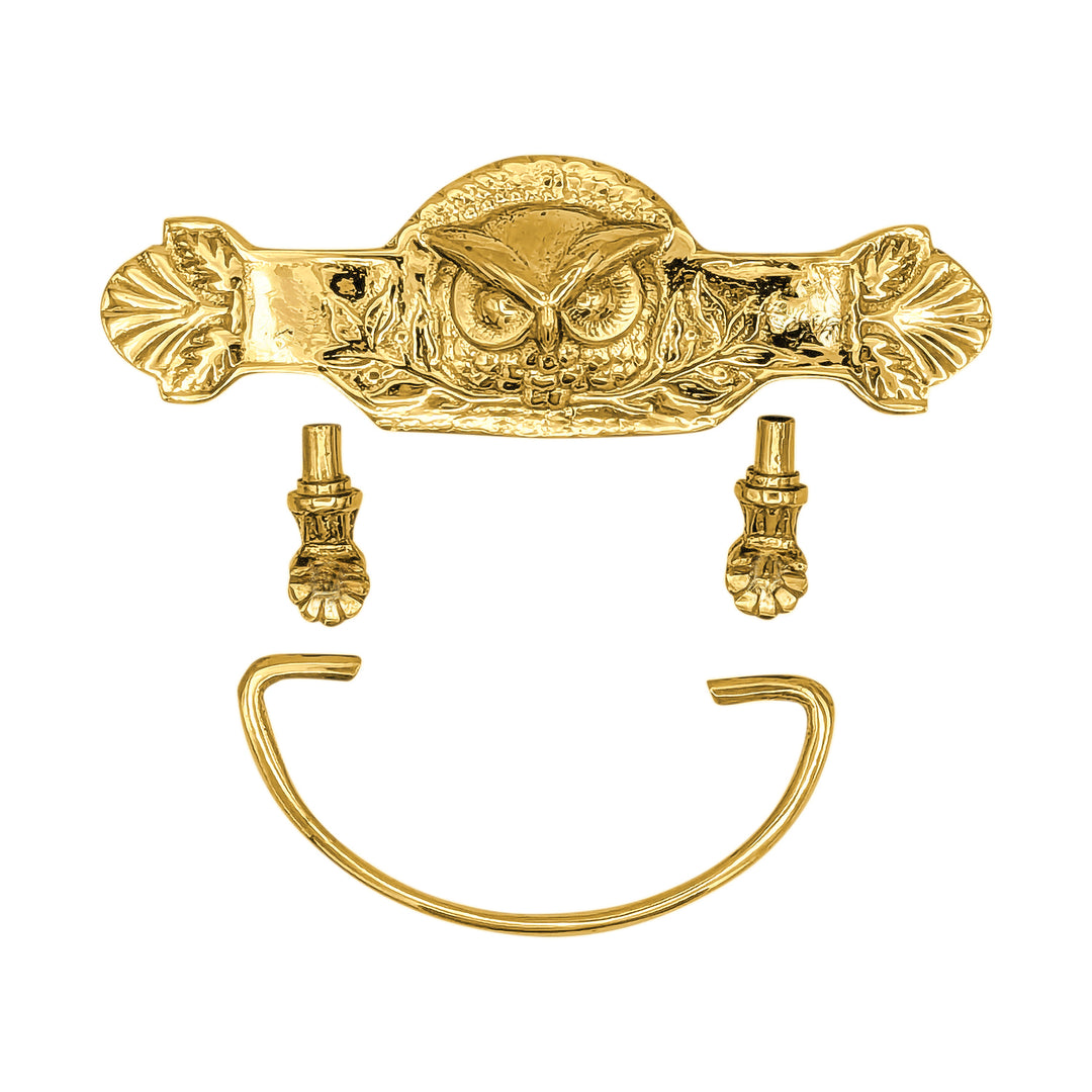 5 Inch (3 Inch c-c) Eastlake Owl Bail Pull