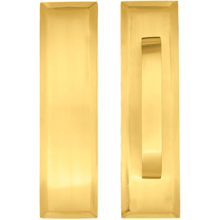 10 Inch Quaker Style Pull and Push Plate Set (Several Finish Options)