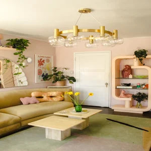 ##Antique Hardware## Harlow Chandelier