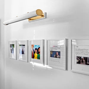 ##Antique Hardware## Holly Plug-In Picture Light