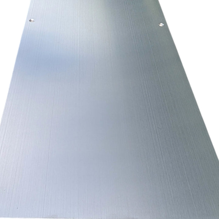 ##Antique Hardware## 8 Inch x 34 Inch Stainless Steel Kick Plate (Satin Nickel Finish)