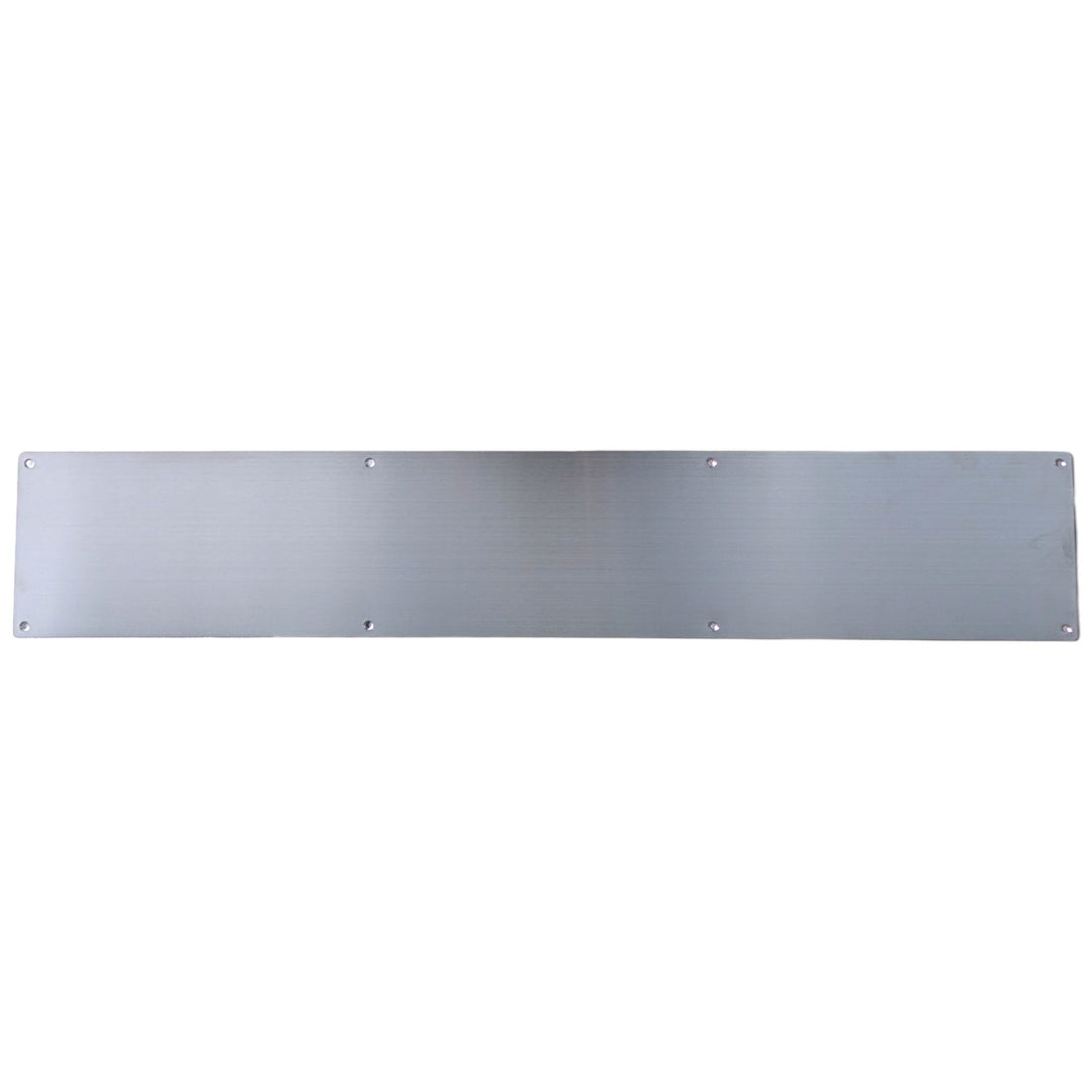 ##Antique Hardware## 6 Inch x 34 Inch Stainless Steel Kick Plate (Satin Nickel Finish)