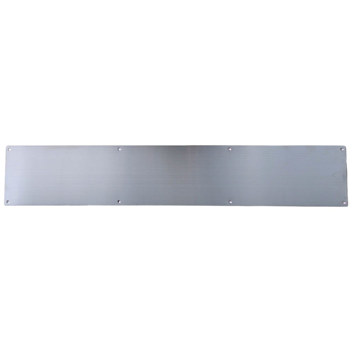 ##Antique Hardware## 6 Inch x 34 Inch Stainless Steel Kick Plate (Satin Nickel Finish)