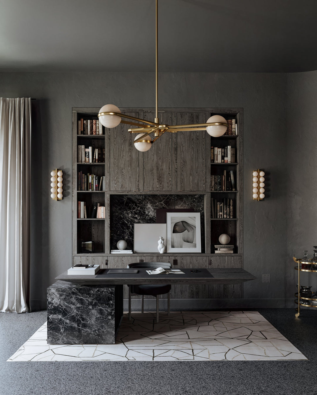 Emille Wall Sconce Corbett Lighting