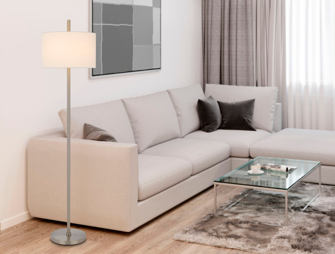 ##Antique Hardware## ROANNE METAL FLOOR LAMP