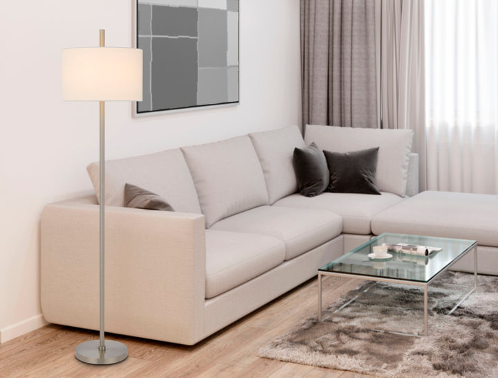 ##Antique Hardware## ROANNE METAL FLOOR LAMP