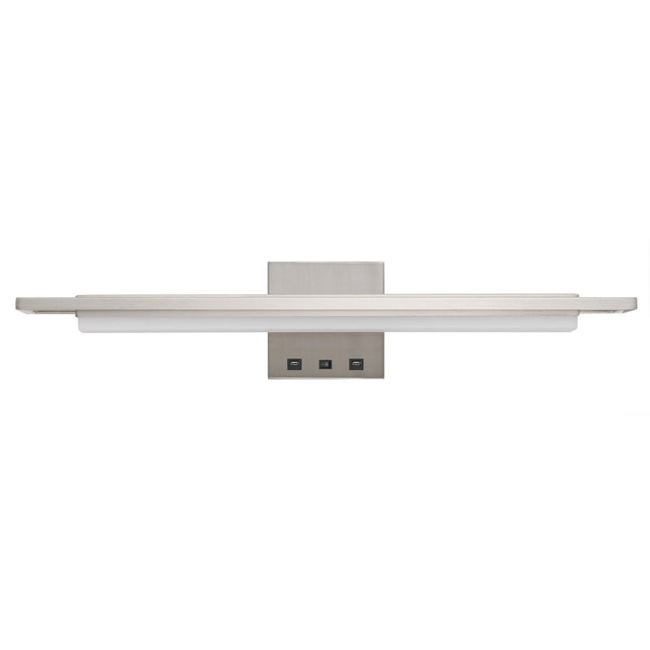 ##Antique Hardware## NEWRY LED METAL OVER THE DESK WALL SONCE WITH 2 USB CHARGING PORTS