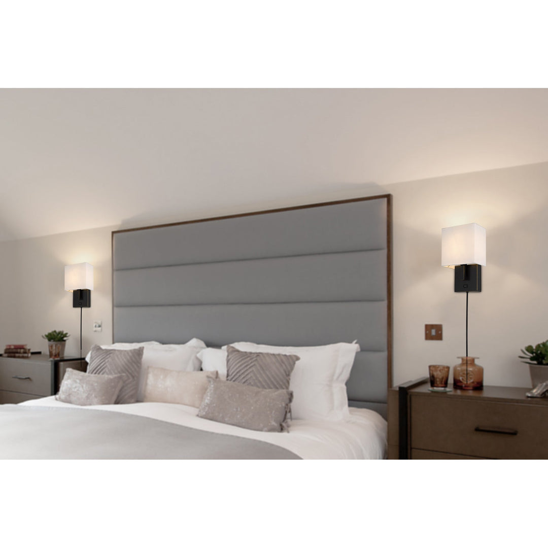 ##Antique Hardware## 40W OBERLIN WALL LAMP