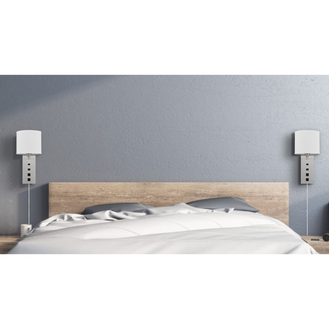 ##Antique Hardware## 60W REEDSPORT WALL LAMP