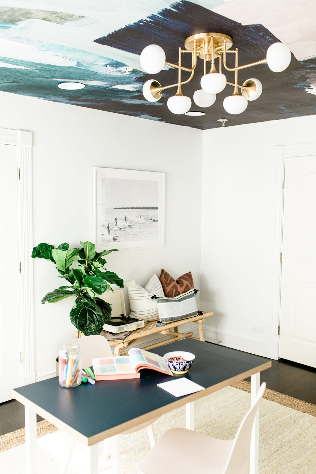 ##Antique Hardware## Fleming Semi Flush