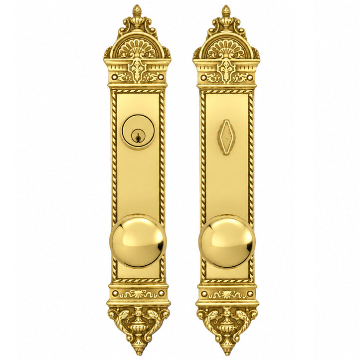 L'Enfant Style Single Door Entryway Set (Several Knob & Finish Options Available)