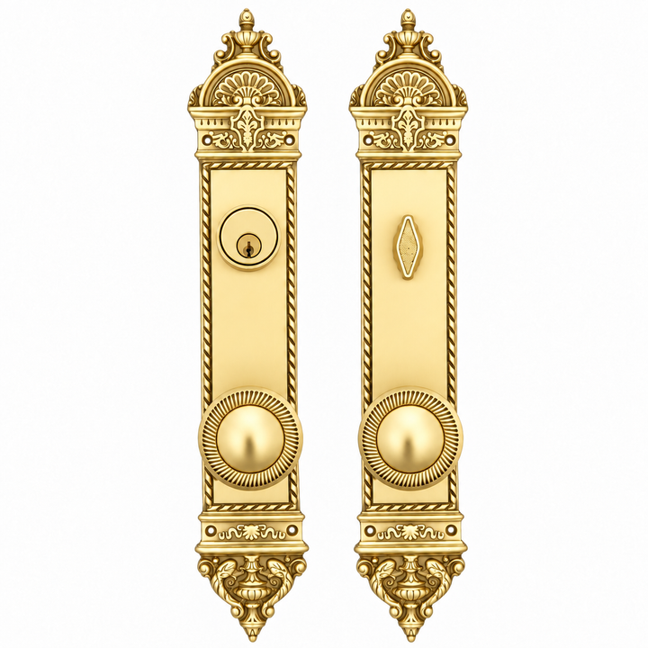 L'Enfant Style Single Door Entryway Set (Several Knob & Finish Options Available)