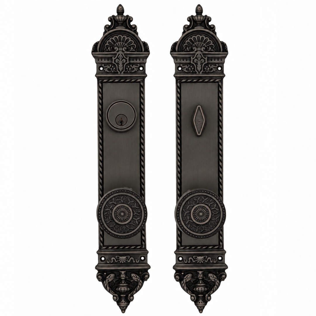 L'Enfant Style Single Door Entryway Set (Several Knob & Finish Options Available)