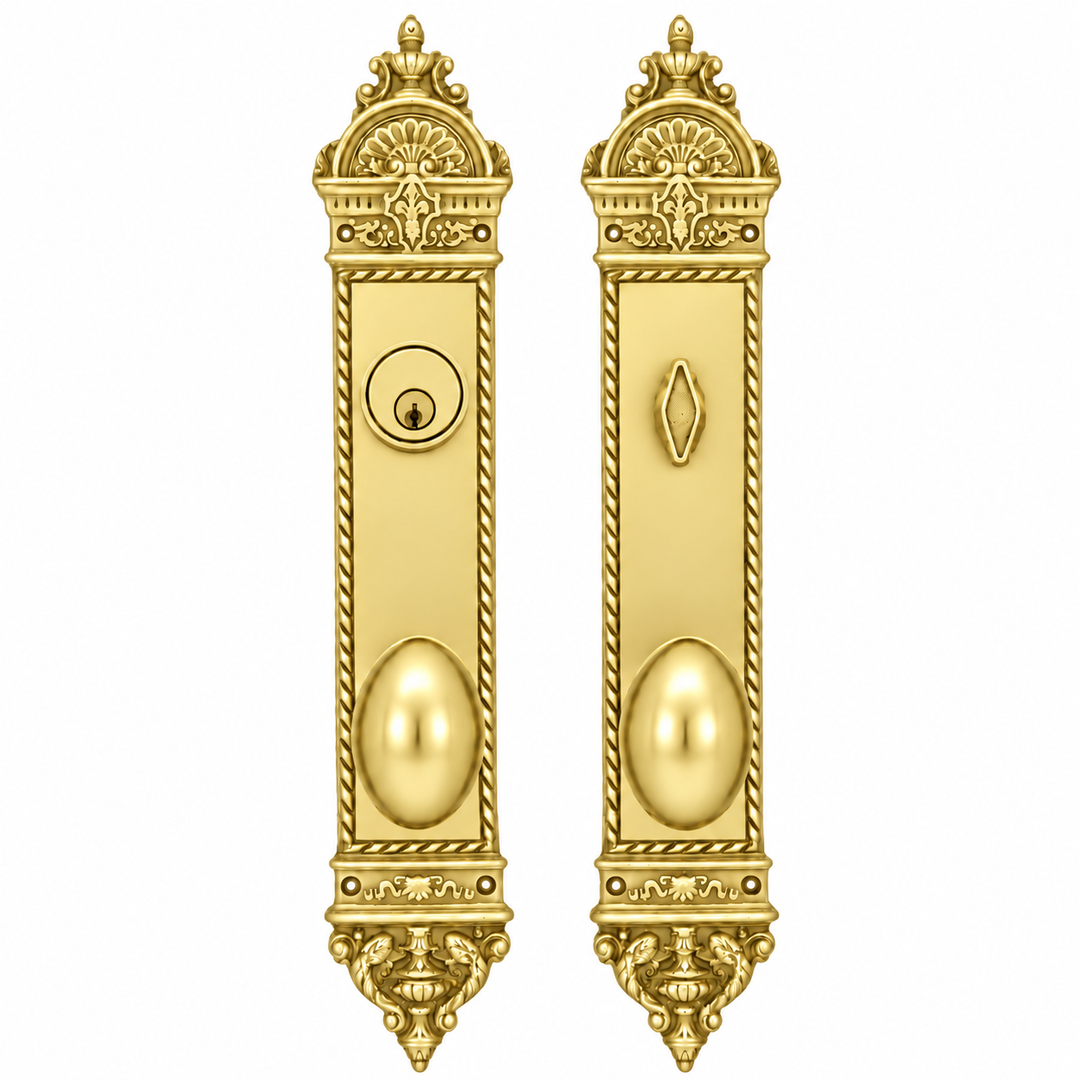 L'Enfant Style Single Door Entryway Set (Several Knob & Finish Options Available)