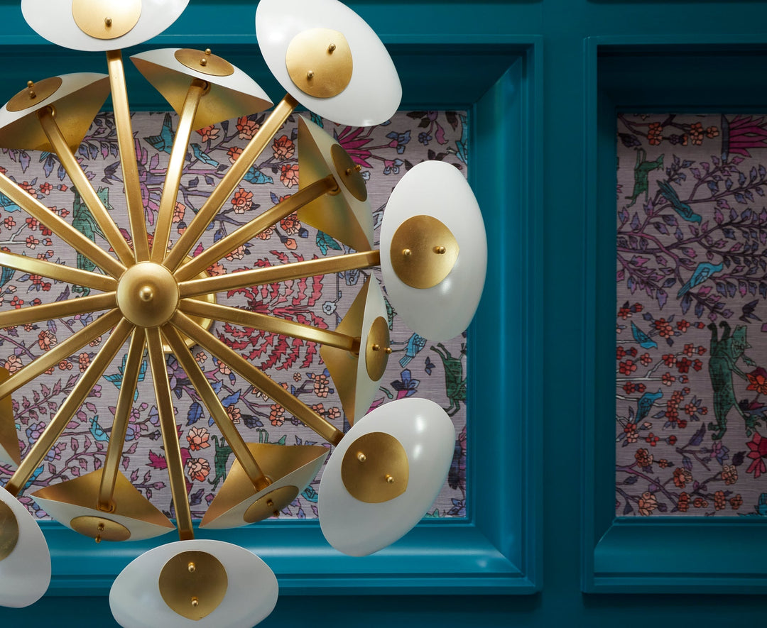 ##Antique Hardware## Lotus Chandelier