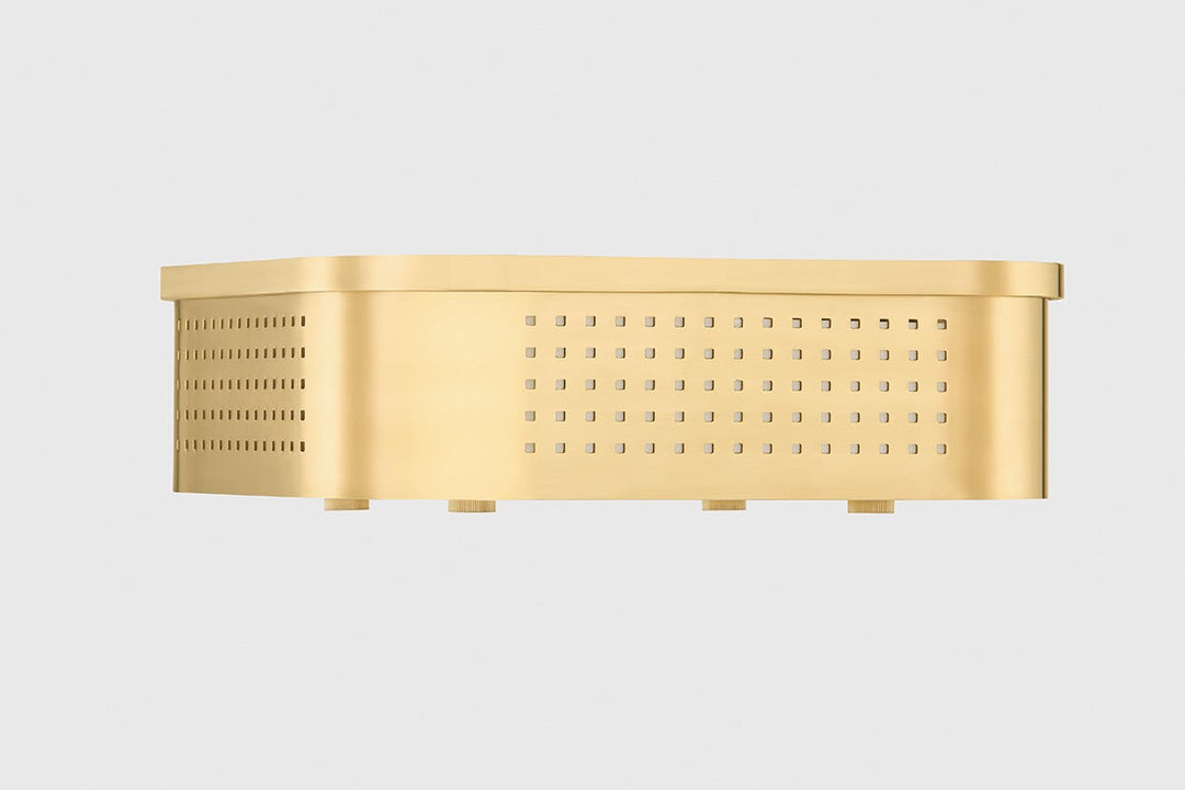 ##Antique Hardware## MADISON SQUARE FLUSH MOUNT