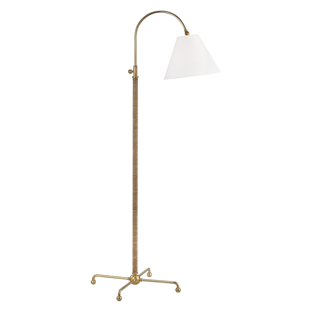 ##Antique Hardware## Curves No.1 Floor Lamp