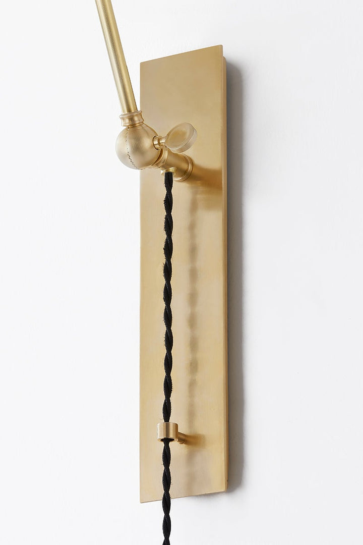 ##Antique Hardware## METAL NO. 2 Plug-in Sconce