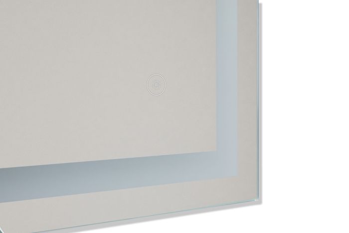 ##Antique Hardware## 30” x 24” x 1.4” Rectangular LED Mirror, defogger & dimmer, 3000K