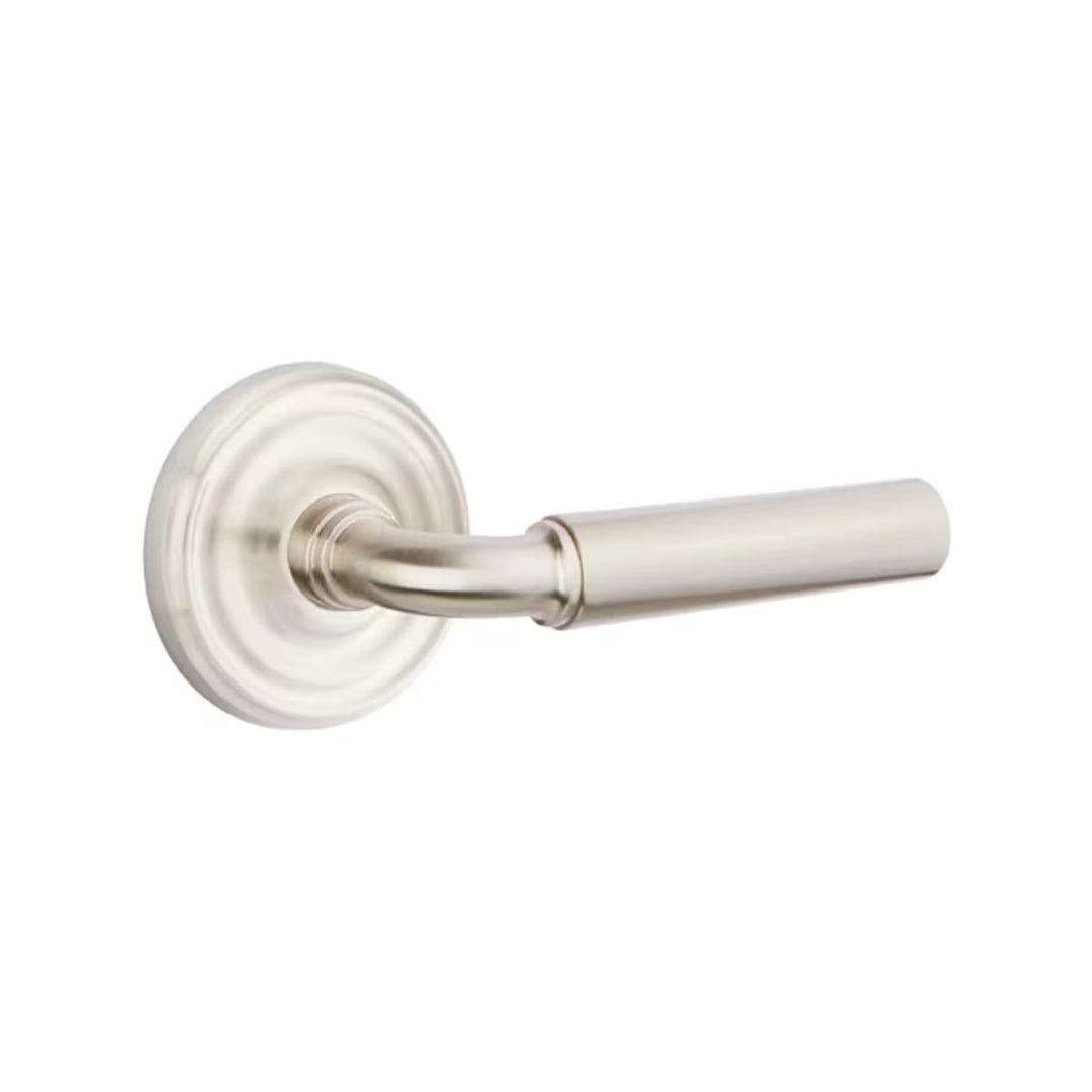 Emtek Solid Brass Manning Lever With Regular Rosette (Several Finishes Available)
